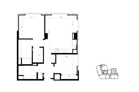 2 Bedroom Penthouse Forma